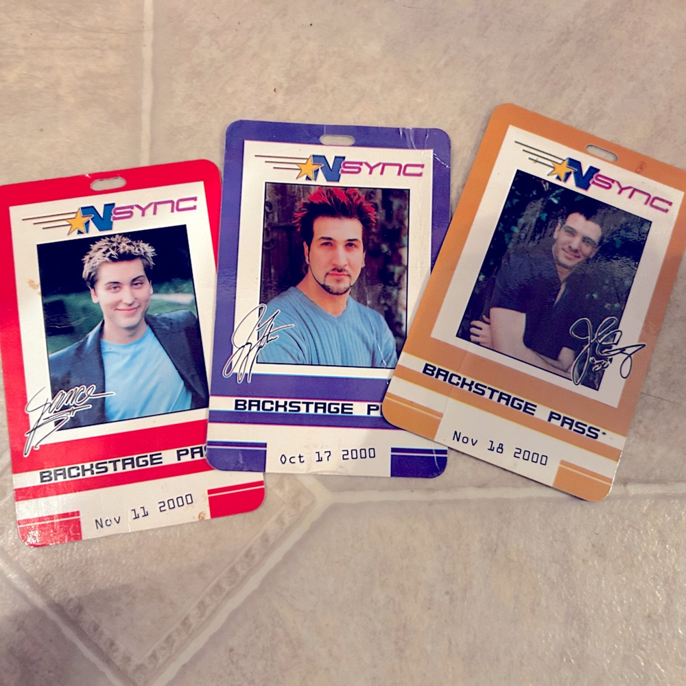 NSYNC Backstage Pass Collection